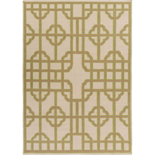Alameda 36 X 24 inch Camel, Lime, Light Gray Rug