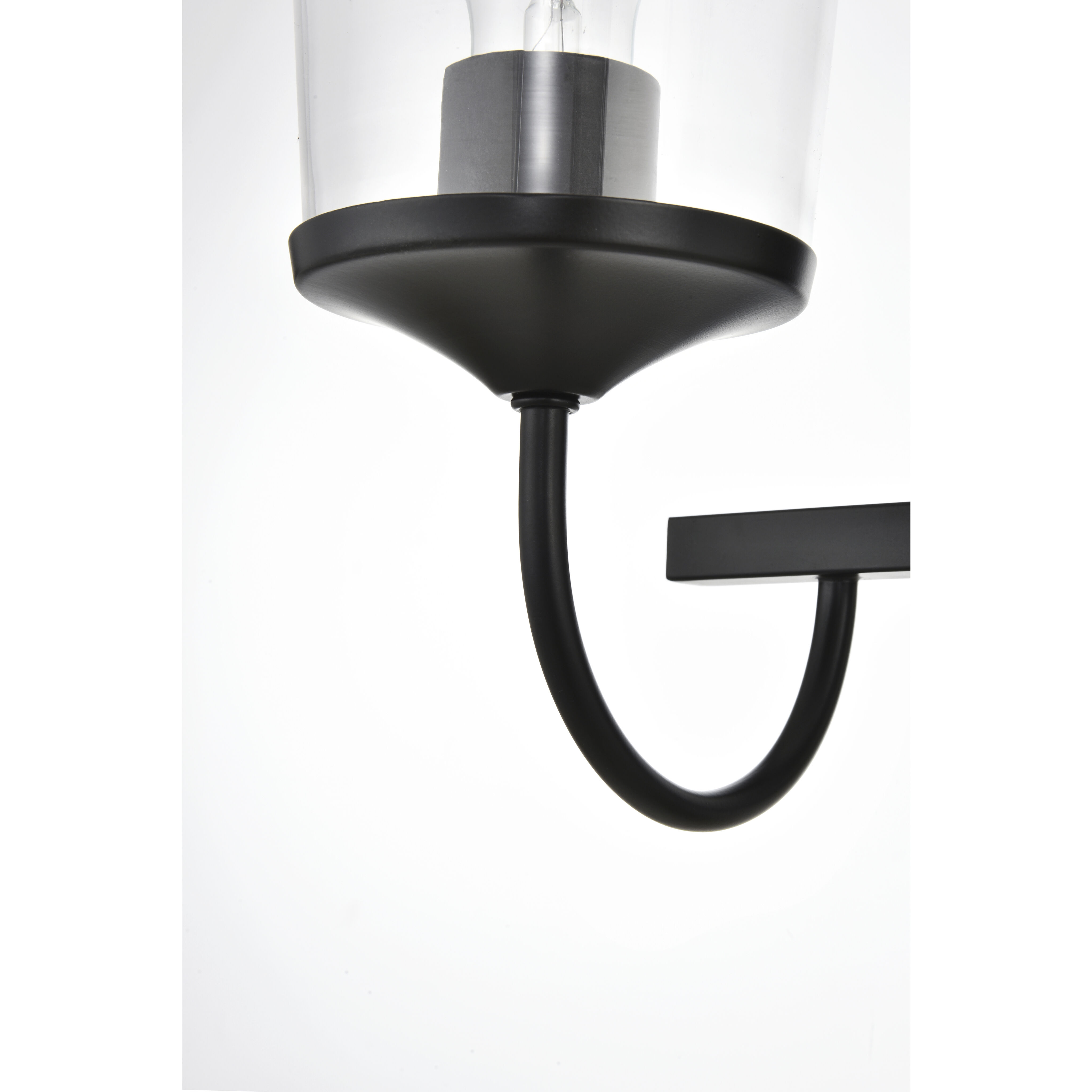 Avani 2 Light 14 inch Black Bath Sconce Wall Light