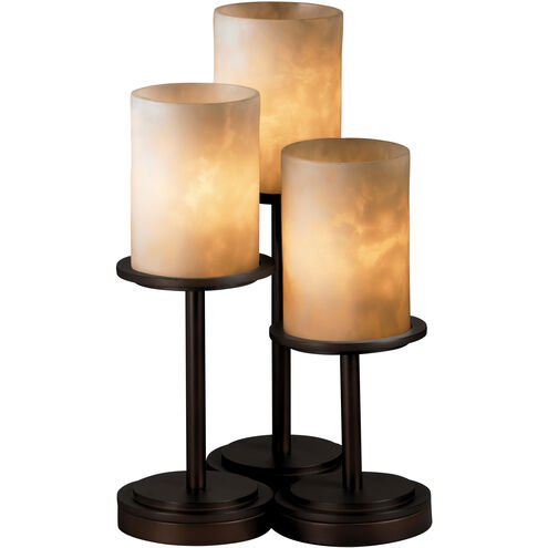 Clouds 16 inch 60 watt Dark Bronze Table Lamp Portable Light in Incandescent
