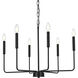Willa 6 Light 26 inch Black Pendant Ceiling Light