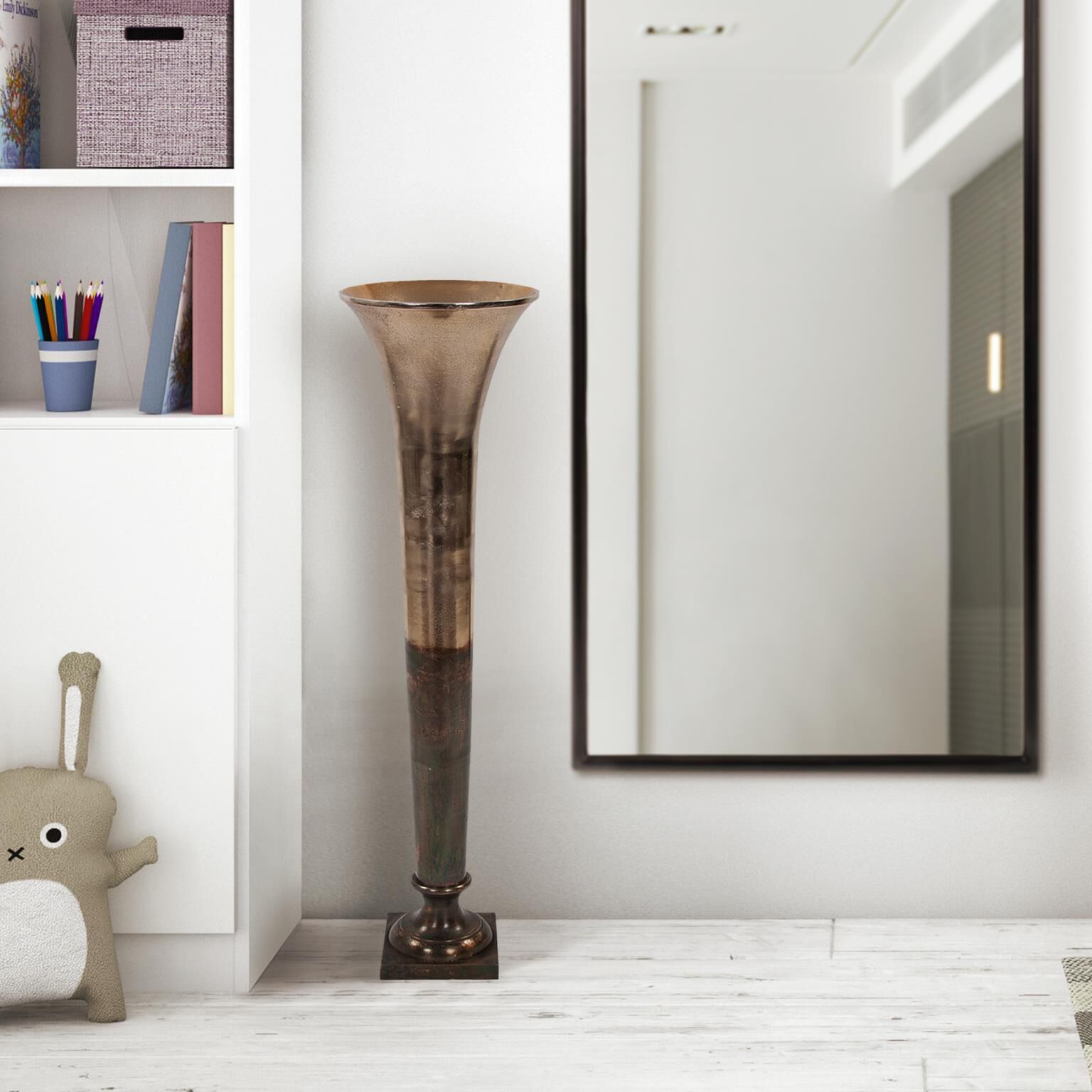 Golden Ore 46.5 X 11.75 inch Vase