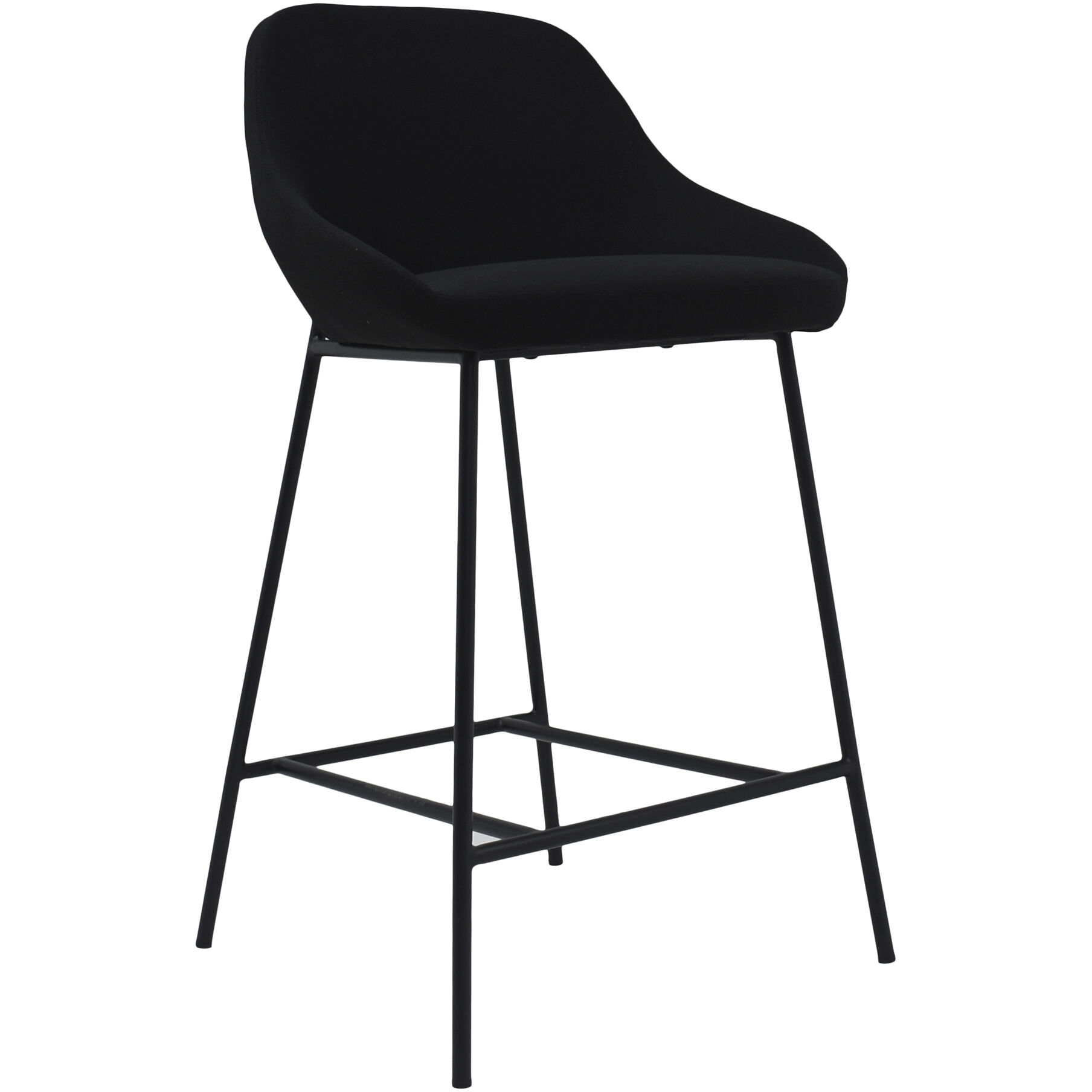 Shelby 32 inch Black Counter Stool