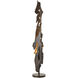 Fracture 64.2 inch 60.00 watt Dark Smoke Floor Lamp Portable Light
