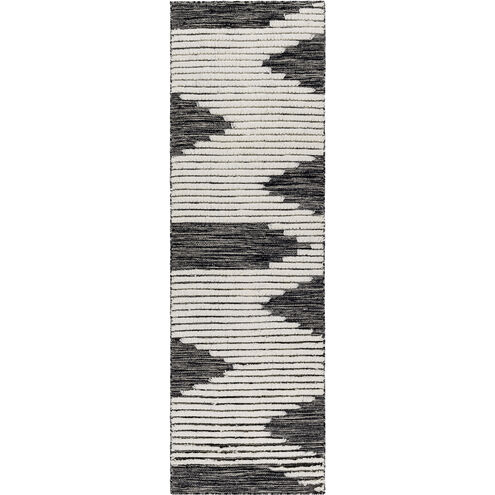 Apache 96 X 30 inch Dark Purple Rug in 2.5 x 8, Runner