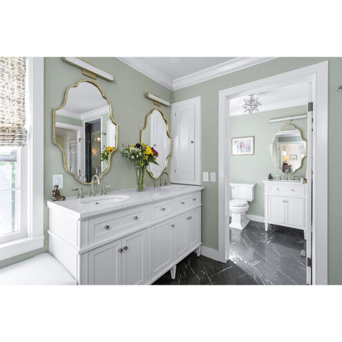 Spec Vanity LED 18 inch Gold Bath Vanity Wall Light