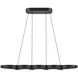 Maestro LED 37.75 inch Black Linear Pendant Ceiling Light