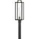 Catalina 1 Light 24 inch Black with Burnished Bronze Outdoor Post Mount