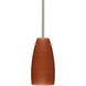 Tao 10 LED Satin Nickel Stem Pendant Ceiling Light