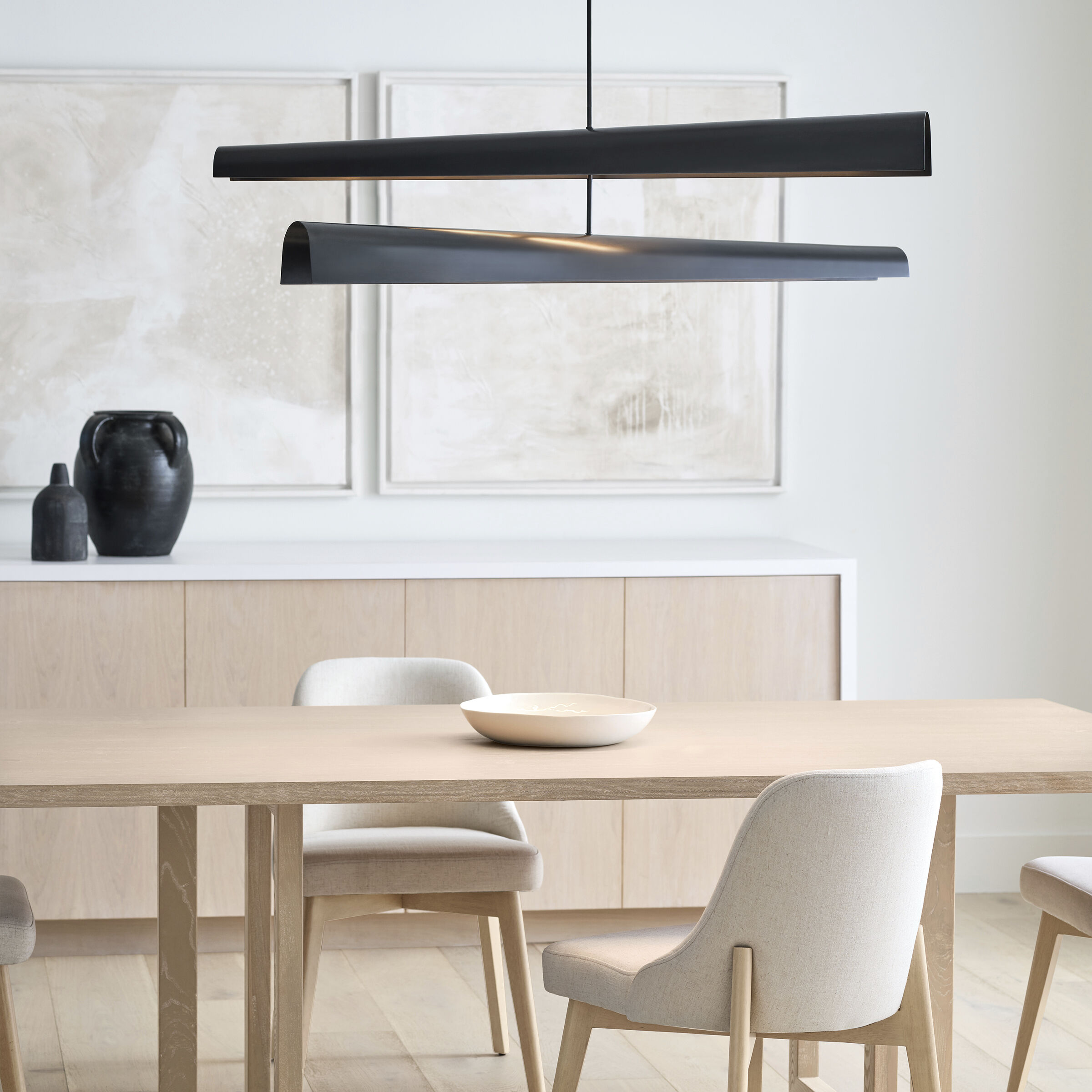 Kelly Wearstler Piel LED 51.5 inch Bronze Multi-Positional Chandelier Ceiling Light