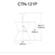 Caterine 1 Light 12 inch Matte Black Pendant Ceiling Light