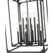 Easton 12 Light 20.5 inch Matte Black Chandelier Ceiling Light