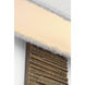 Anne-Marie Barton Fumar Tail Sconce Wall Light in Ridged Tombac