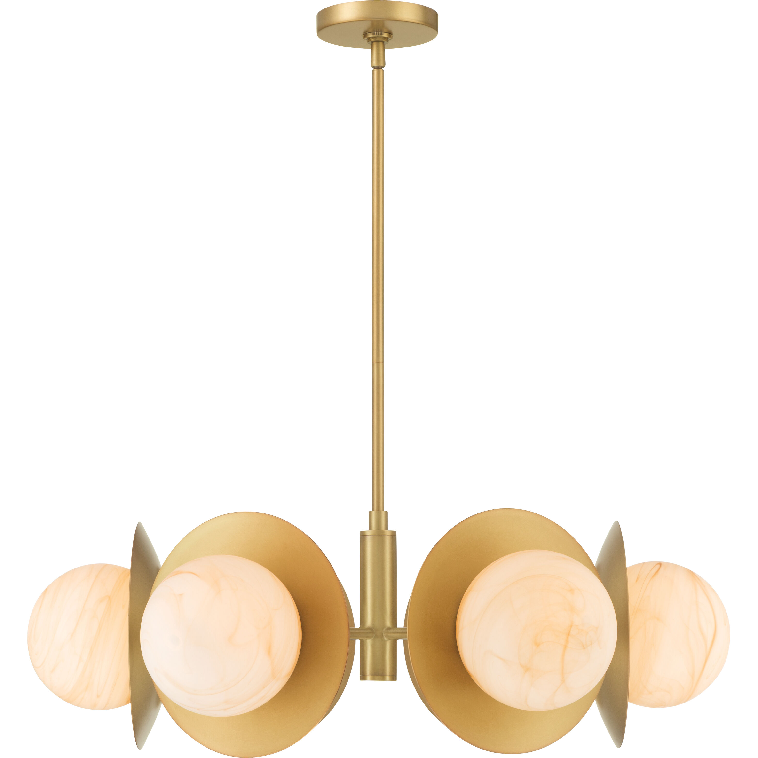 Olenne 6 Light 28 inch Legacy Brass Pendant Ceiling Light