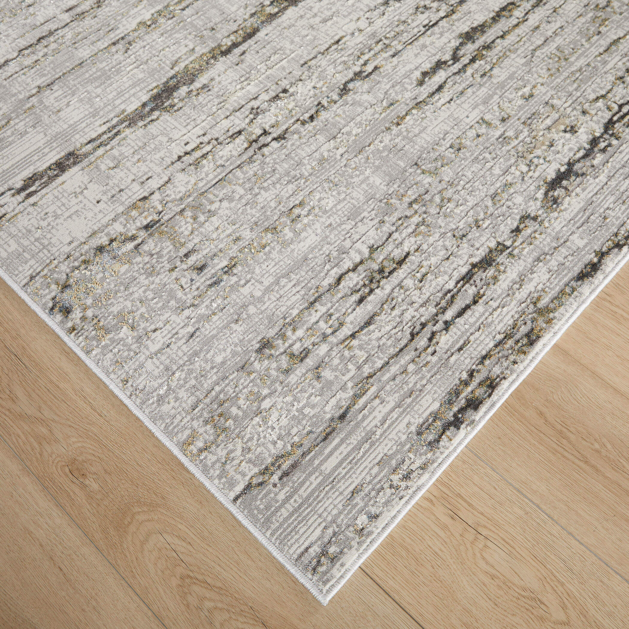 Zaria 36 X 24 inch Mineral Tones Rug in 2 x 3