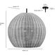 Elise 3 Light 22 inch Matte Black Indoor Pendant Ceiling Light