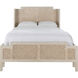 Camille Cerused White Queen Bed