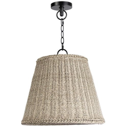 Coastal Living Augustine 1 Light 19.5 inch White Outdoor Pendant, Large