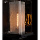 Polaris 1 Light 18 inch Coastal Black and Coastal Silver Outdoor Post Light