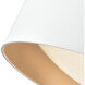 Rosata LED 16 inch White Indoor Flushmount Ceiling Light