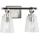 Cassell 2 Light 14.50 inch Bathroom Vanity Light