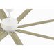 Levon Custom Matte White Fan Motor