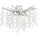 Isobel 8 Light 26 inch Polished Chrome Semi-Flush Mount Ceiling Light