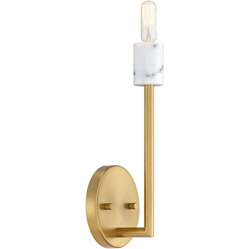 Star Dust 1 Light 5.25 inch Brushed Gold Wall Sconce Wall Light