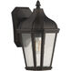 Briarwick Outdoor Wall Mount in Dark Coffee