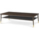 Stratton Street 64 X 30 inch Fumed Cocktail Table, Wooden, Rectangular, Spencer Green Park