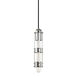 Violet 1 Light 2.25 inch Polished Nickel Pendant Ceiling Light