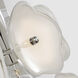 kate spade new york Leighton LED 7.75 inch Polished Nickel Sconce Wall Light in Cream Tinted Glass