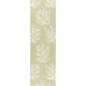 Boardwalk 96 X 30 inch Lime, Ivory Rug
