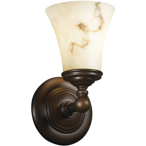 Lumenaria Wall Sconce Wall Light in Dark Bronze, Incandescent