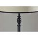 Zeek 58.75 inch 150.00 watt Black Wood Floor Lamp Portable Light