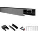 X Track 12 Black Outdoor Track Channel Ceiling Light