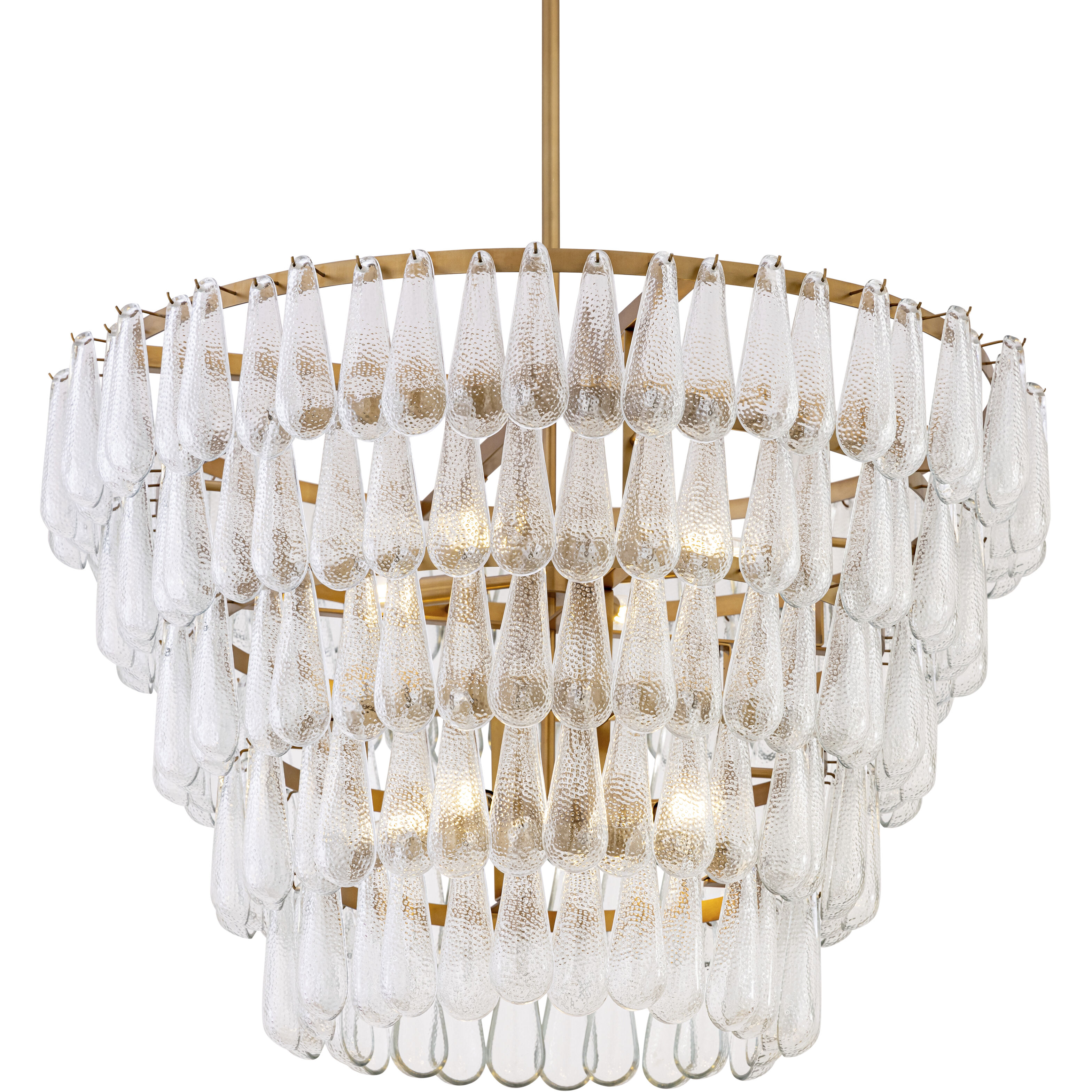 Vionne 8 Light 35 inch Legacy Brass Pendant Ceiling Light