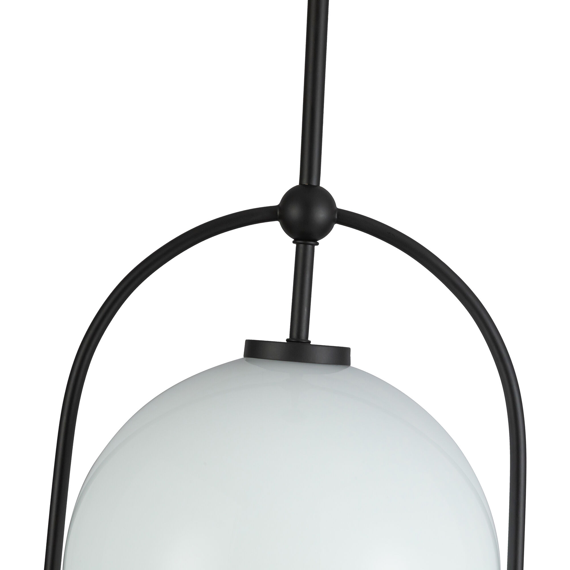 Dahlia 1 Light 11.5 inch Black Pendant Ceiling Light