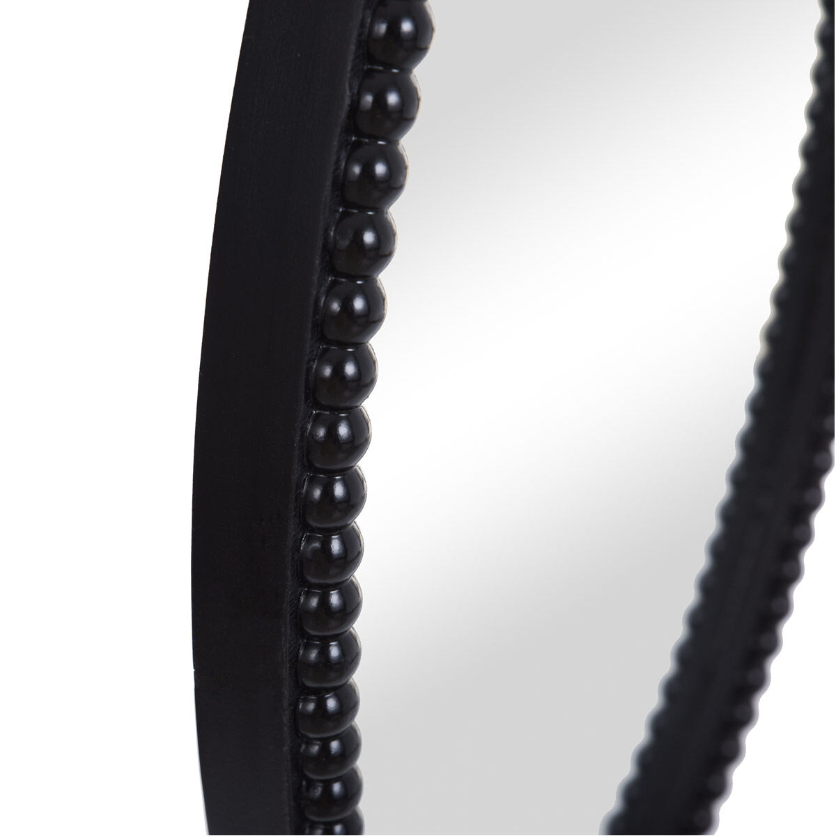 Speculum 25 X 17 inch Black and Clear Mirror 