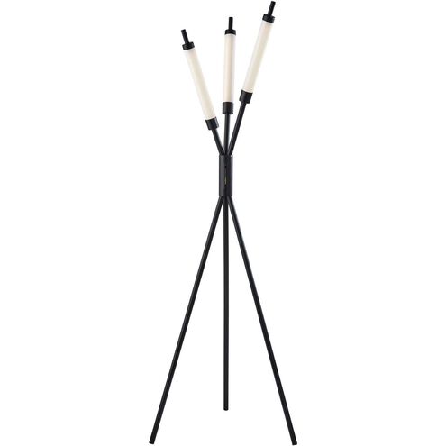 Collin 63 inch 12.00 watt Black Floor Lamp Portable Light