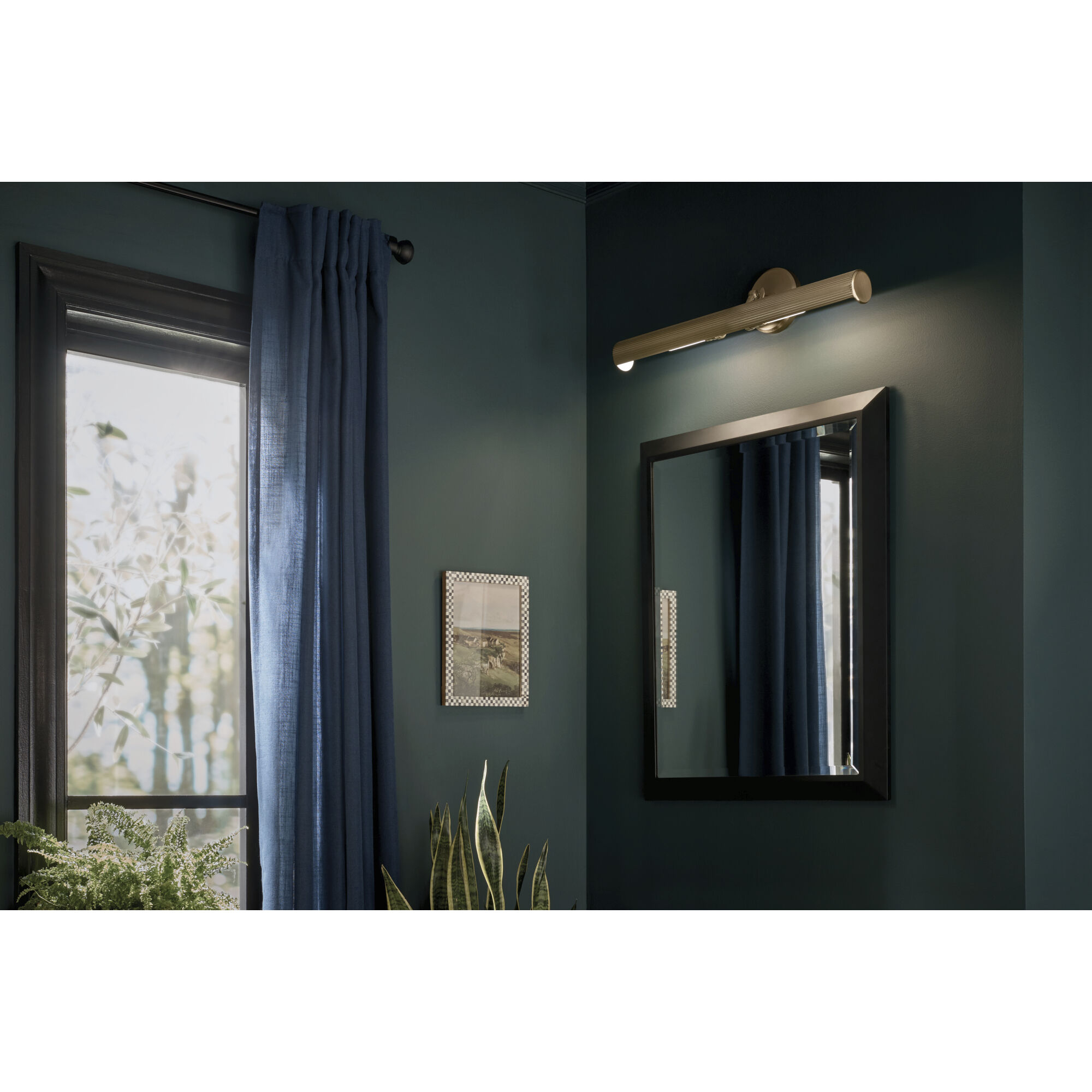 Midi 13 watt 12.25 inch Champagne Bronze Picture Light Wall Light