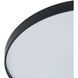 Tambourine LED 19 inch Black Flush Mount Ceiling Light