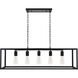 Coatesville 5 Light 9 inch Black Pendant Ceiling Light