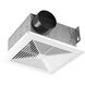 Signature Textured White Bath Fan