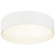 Ezra LED 12.63 inch White Flush Mount Ceiling Light