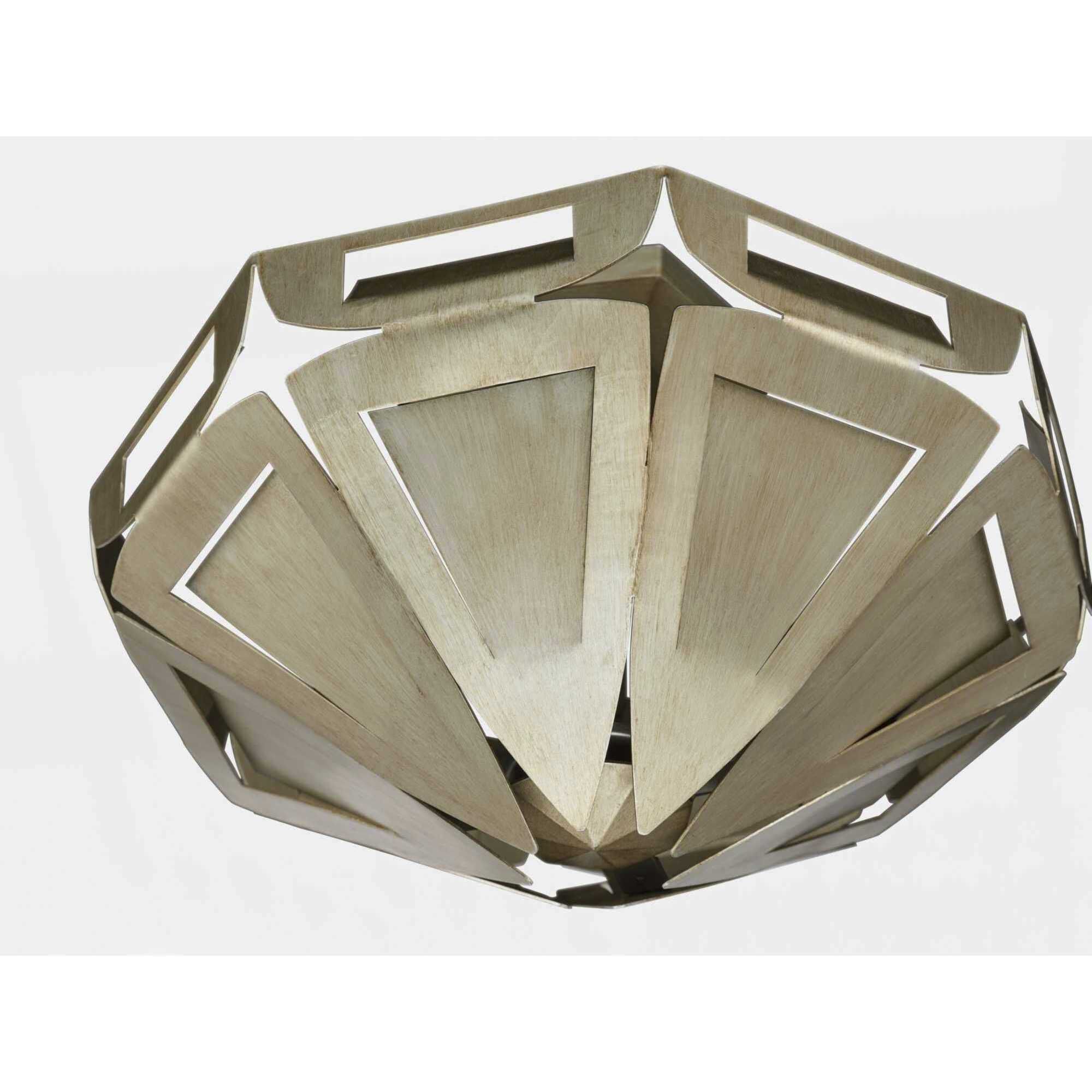 Point Dume™ Yerba 4 Light 21.63 inch Silver Ridge Pendant Ceiling Light, Design Series