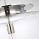 Ray Booth Elias LED 20 inch Polished Nickel Pendant Ceiling Light