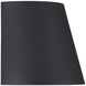 Cone Wall Sconce Wall Light in Black