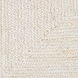 Natural Braids 108 X 72 inch Cream Rug in 6 x 9 Oval, Oval