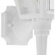 Mansard 1 Light 17 inch White Outdoor Wall Lantern