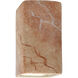 Ambiance 1 Light 5.25 inch Agate Marble Wall Sconce Wall Light
